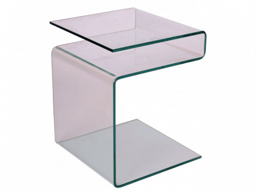 Masa sticla pentru cafea Epi - L 42 x l 38 x h 48 cm