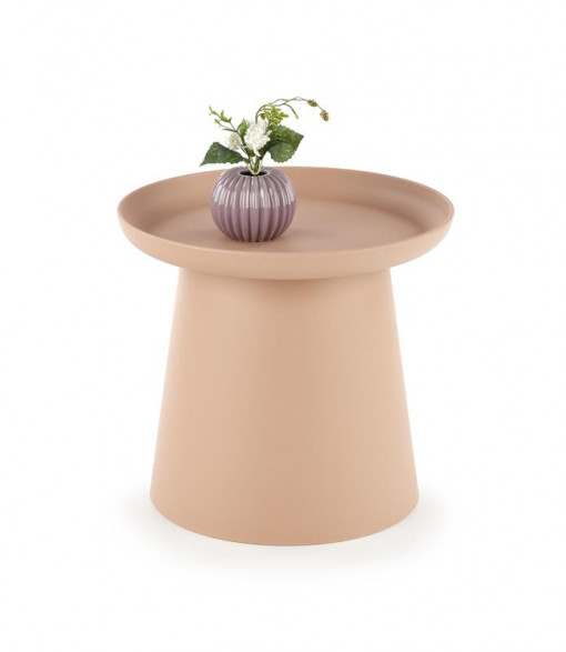 Masuta de cafea Alexis roz – H46 cm