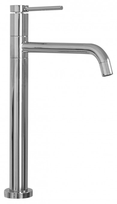 Baterie Lugano Silver lucios înaltă – H 34 cm