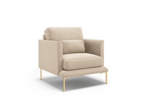 Fotoliu tapitat catifea Luxembourg – L94 x l80 x h90 cm