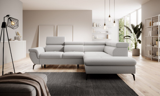 Coltar extensibil Monk L - L271 x l222 x h101 cm