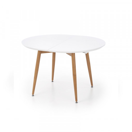 Masa extensibila Edward Honey Oak - L 120-200 x l 100 x h 75 cm