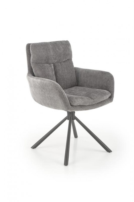 Scaun K495 tapitat gri