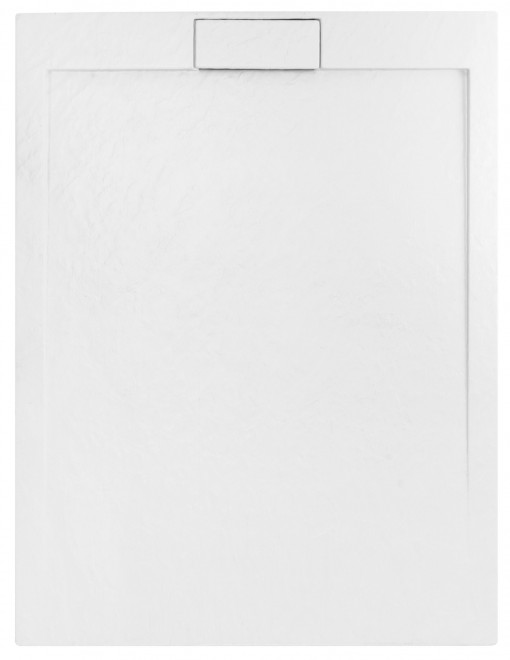 Cadita pentru dus Grand alba – L90 x l120cm