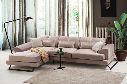 Coltar Frido pe stanga (Chl+3R) - Beige