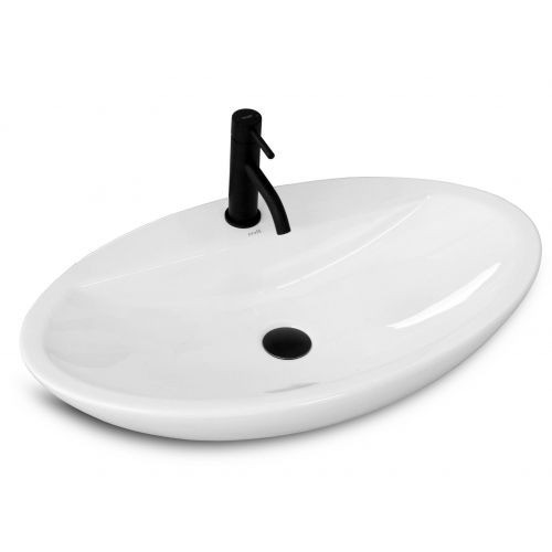 Lavoar Lucia Alb ceramica sanitara - 72,5 cm