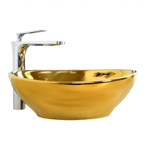 Lavoar Sofia Gold ceramica sanitara - 41 cm