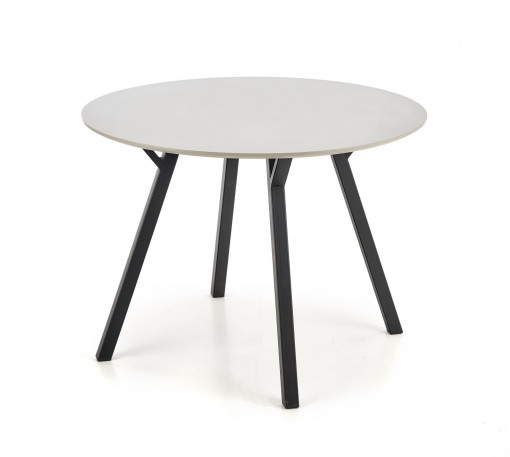 Masa rotunda Balrog Gri Deschis - d100xh74 cm