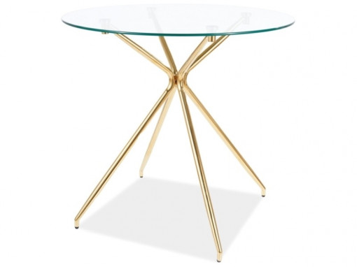 Masa Azalia Rotunda Sticla - H76