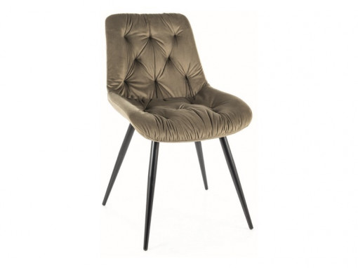 Scaun Praga velvet olive Blu77