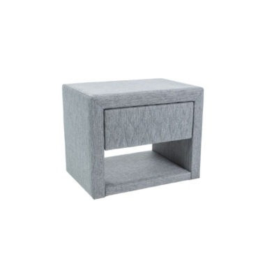 Noptiera stofa Azurro gri – L 50 x l 35 x h 40 cm