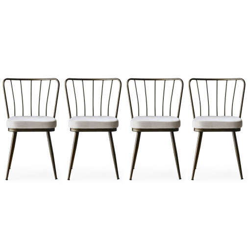 Set scaune (4 bucati) Yıldız - 985 V4