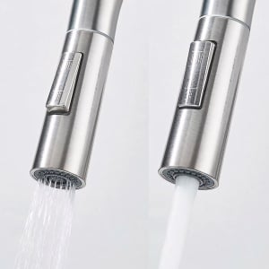 Baterie de bucătărie Rea Fresh High BRUSH NICKEL - Img 6