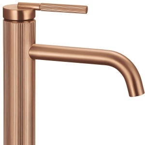 Baterie pentru baie Rea Argon Brush Copper high - Img 4