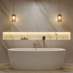 Baterie pentru cada Rea Arlo Gold Brush - Img 5