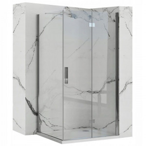 Cabina dus Rea Molier Chrom 100x90