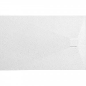 Cadita pentru dus Magnum alba 120x90