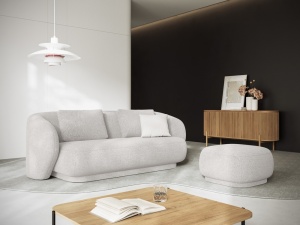 Canapea 2 locuri Camden chenille L169 cm - Img 1