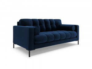 Canapea Bali 2 locuri velvet/picioare negre – L152 x l92 x h75 - Img 16
