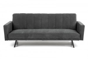 Canapea extensibila Armando velvet gri – H78 cm - Img 4