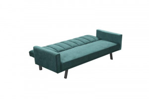 Canapea extensibila Armando velvet verde – H78 cm - Img 6