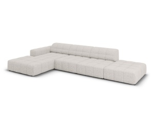 Coltar 5 locuri Chicago chenille L341 cm - Img 9