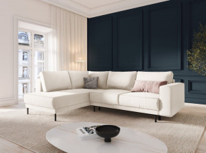 Coltar extensibil 5 locuri Caro catifea L247 cm - Img 1