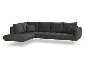 Coltar Hastings 5 locuri catifea L301 cm - Img 12