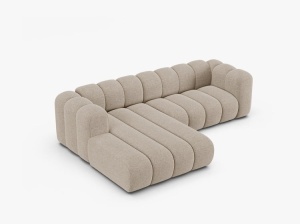Coltar Lupine 4 locuri chenille Eden L260 cm - Img 3