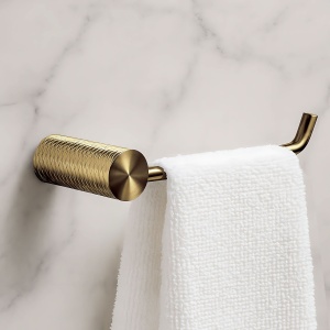 Cuier de baie 9711A Prism Brush Gold - Img 2