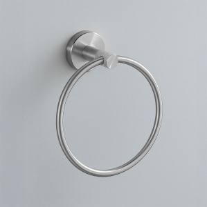 Cuier de baie Ring 6610 Modern Brush Nickel - Img 4