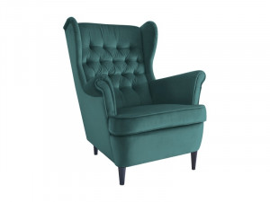 Fotoliu Harry velvet verde Blu78