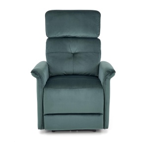 Fotoliu recliner Semir velvet verde H108 cm - Img 3