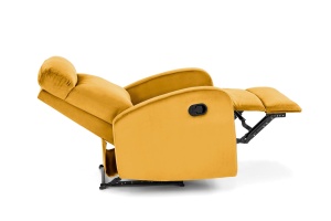 Fotoliu recliner Wonder mustariu H98 cm - Img 11