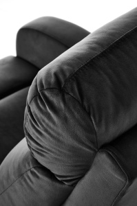 Fotoliu recliner Wonder negru H98 cm - Img 2