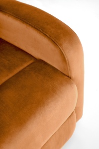 Fotoliu recliner Wonder velvet cinnamon H98 cm - Img 3