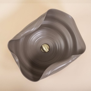 Lavoar ceramic pentru blat REA HM-66TB Handmade ART - Img 5