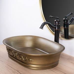 Lavoar Wilma Rustic L55 cm - Img 5
