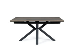 Masa extensibila Columbus Ceramic maro LEGNO/negru L160-240 cm - Img 2