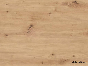Masa extensibila Galaxy stejar artizan/negru – L100-168 cm - Img 6
