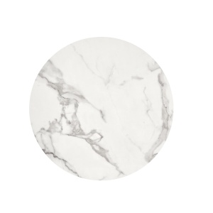Masa Morata marmura alba / auriu – Ø79 x h74 cm - Img 9