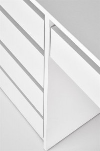 Masuta de toaleta cu oglinda si LED Hollywood XL – Alb - Img 5