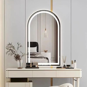 Oglinda LED 60x100 cm Dash neagra - Img 2
