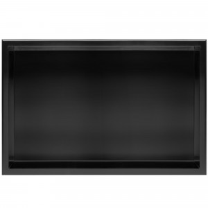 Raft incastrat pentru baie 30x60 negru mat - Img 5
