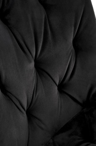Scaun catifea K519 velvet negru - Img 12