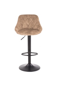 Scaun de bar H101 velvet bej - Img 15