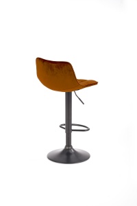 Scaun de bar H95 velvet cinnamon - Img 3