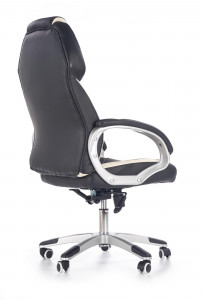 Scaun de birou Barton negru alb - Img 3