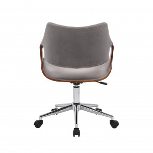 Scaun de birou Colt nuc/gri H64 cm - Img 5
