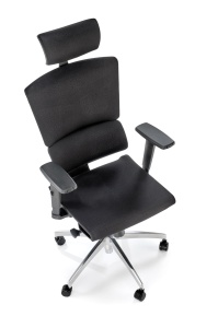 Scaun de birou Marcus negru H140 cm - Img 4